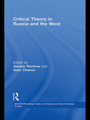 cover image of Critical Theory in Russia and the West